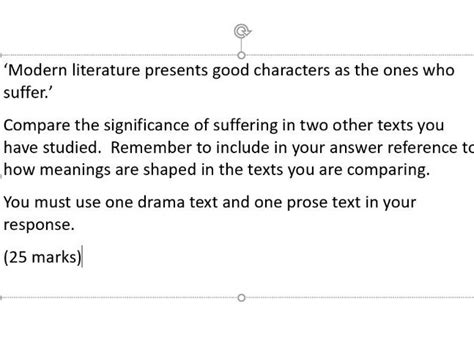 Exam Questions for A Level English Literature 7711/7712 AQA Paper 2B | Teaching Resources