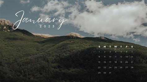 January 2023 Calendar Wallpapers - Wallpaper Cave