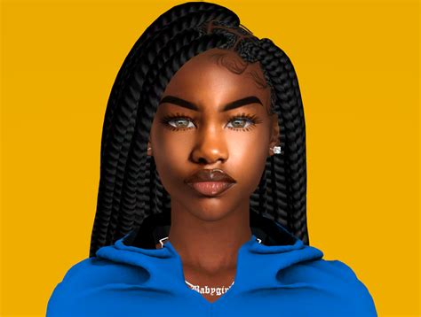 Sims 4 Black Girl Hairstyles