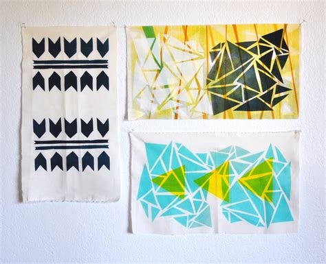 DIY : Print Your Own Fabric | Poppytalk