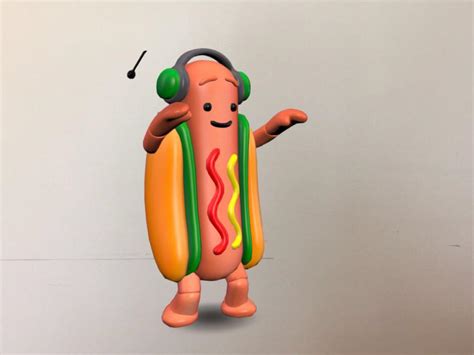 Snapchat Dancing Hot Dog Costume