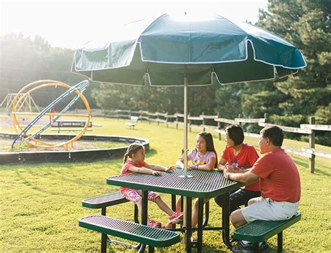 Picnic Table Umbrella Patio Style - Commercial Playground Equipment | Pro Playgrounds