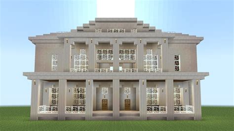 Minecraft Quartz House Designs - Minecraft Land