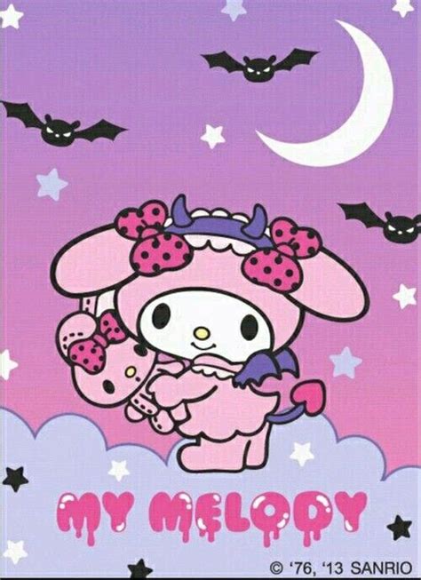 My melody halloween | Hello kitty halloween wallpaper, My melody wallpaper, Halloween wallpaper ...