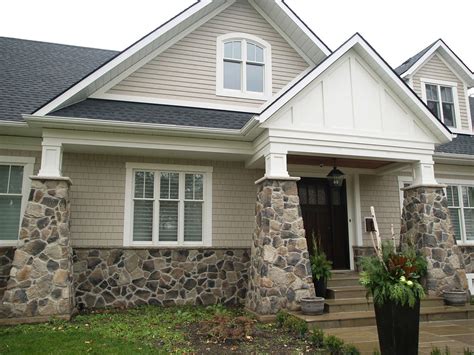 CS Fieldstone Driftwood exterior stone veneer | Stone exterior houses, Exterior paint colors for ...