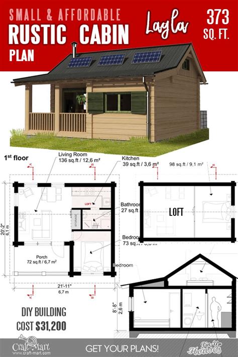 Small Hunting Cabin Floor Plans Free - Image to u