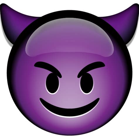 Download Smiling Devil Emoji Icon | Emoji Island