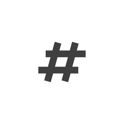 Hashtag Symbol Isolated On Transparent Background Stock, 57% OFF