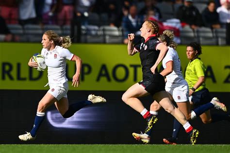 Dow double helps England edge past Canada to reach final ｜ Rugby World Cup 2021