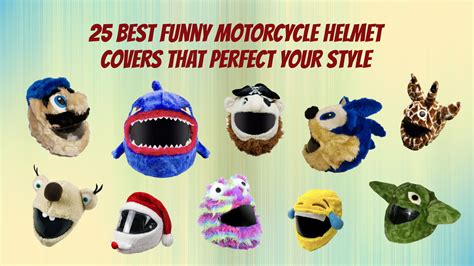 25 Funny Motorcycle Helmet Covers That Perfect Your Style