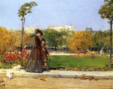 Paris in Painting by Childe Hassam, American Impressionist Painter ~ Artists and Art