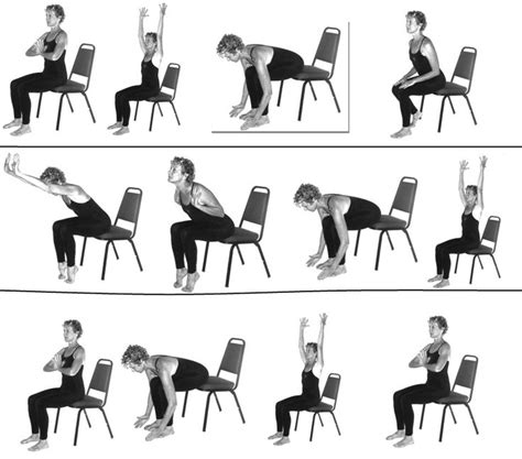 9 best Chair yoga for Seniors images on Pinterest | Chair yoga, Chair exercises and Chairs