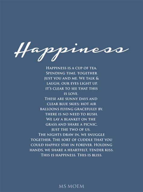 A Poem About Happiness | Ms Moem | Poems. Life. Etc.