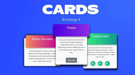 Bootstrap - Cards - YouTube