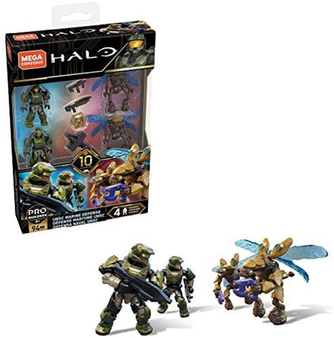 Mega Construx Halo Warthog Run & Construx Halo UNSC Marine Defense | Pricepulse