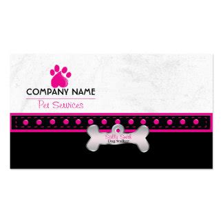 Dog Walking Business Cards & Templates | Zazzle