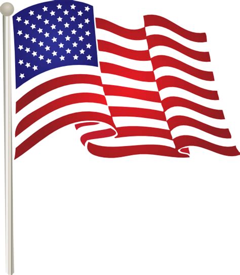 American Flag Transparent Background