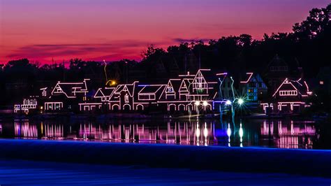 Lights on Philadelphia's Boathouse Row to be shut off for 8 months due to renovation - 6abc ...