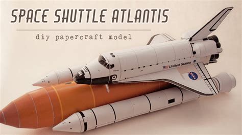 PaperCraft, 3D Model Space Ship, Paper Space Rocket, Digital File Plans, Diy Paper Model ...