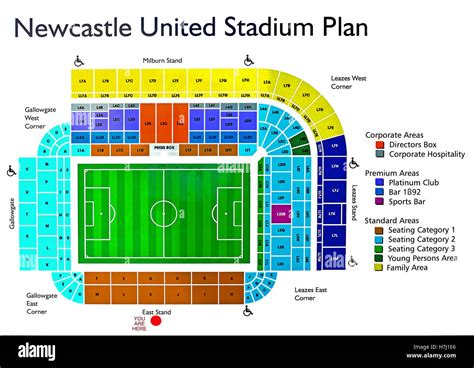 Football Stadium Layout Duke