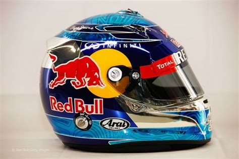 Sebastian Vettel Red Bull Helmet 2012 F1 | Helm