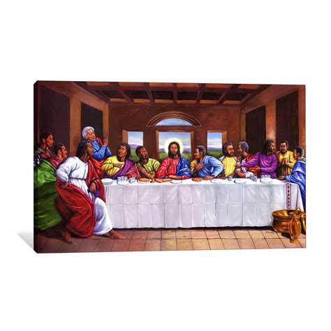 Buy The Last Supper Painting - The Last Supper Canvas Wall Art, The Last Supper Wall Decor for ...