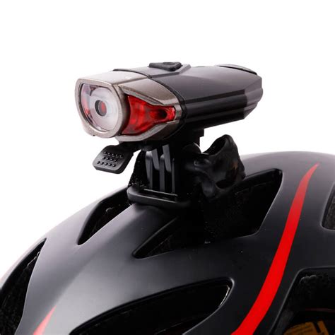 Rechargeable Waterproof IP45 Bicycle Handlebar Light CREE Led Front Bike Helmet Light | Chogory