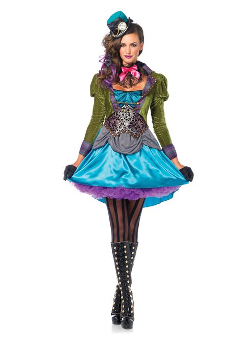 Deluxe Mad Hatter Women's Costume