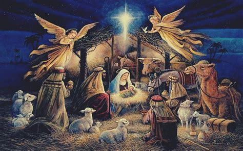 Christmas Nativity & Angels Wallpapers - Top Free Christmas Nativity & Angels Backgrounds ...