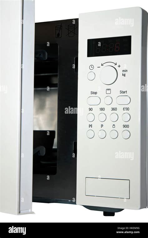 control panel for microwave oven Stock Photo - Alamy