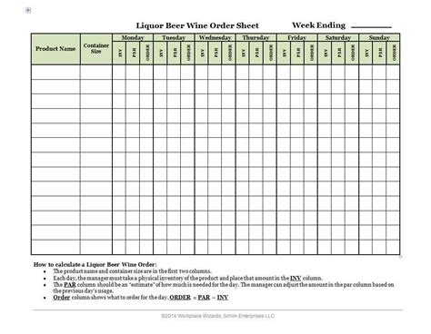 Stocktake Template Spreadsheet Free regarding Sample Bar Inventory Form And Stocktake Template ...