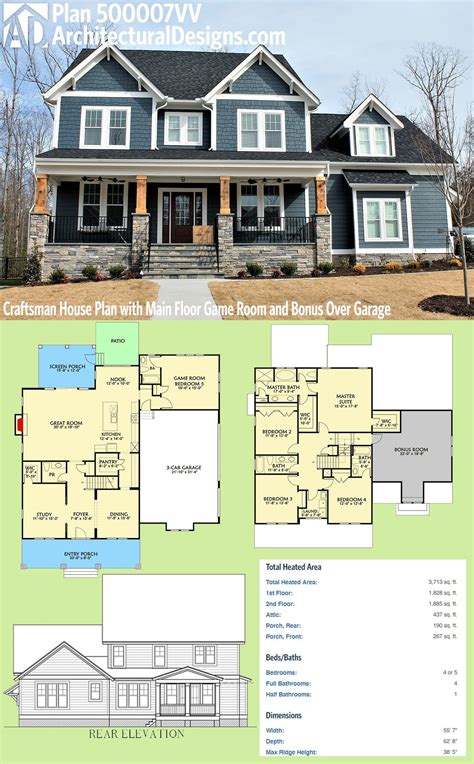 Craftsman House Plans With Pictures : Craftsman house plans are one of the more popular ...