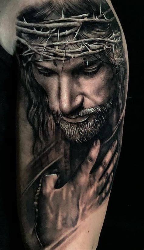 Top 74+ tattoo designs of jesus face best - in.coedo.com.vn