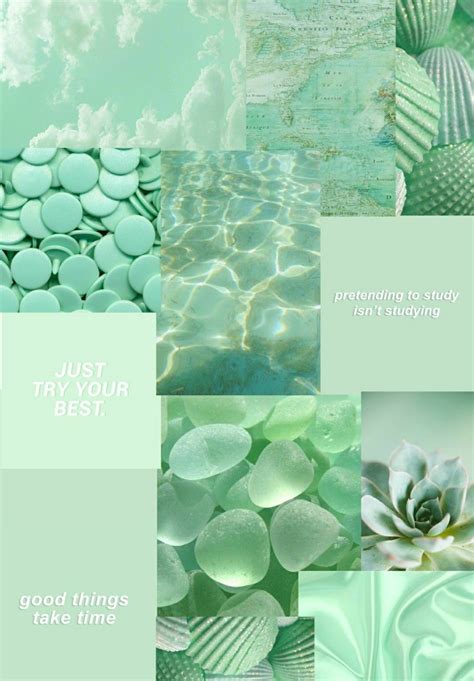 Pastel green aesthetic 💚