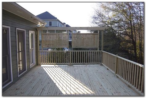 Deck Railing Privacy Screen - Decks : Home Decorating Ideas #0R6KMG5238