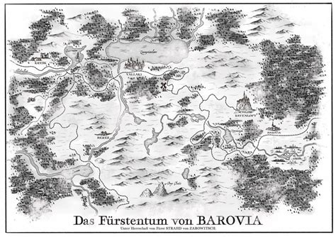 Player handout map of Barovia. Might still change a detail here and there, but for now, it is ...