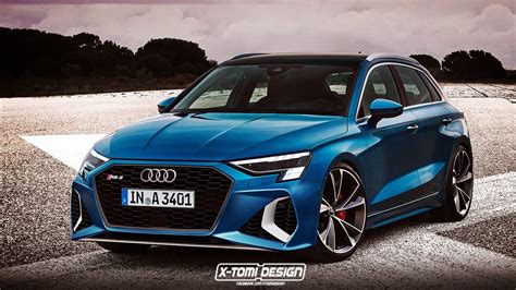 2021 Audi RS3 Sportback Render Shows The Latest A3 At Its Most Angry | Carscoops | Audi rs3 ...