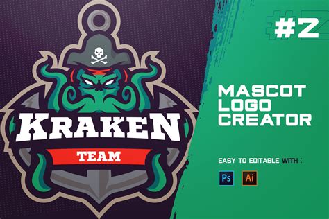 E - Sports Logo Creator #2 | Creative Illustrator Templates ~ Creative Market