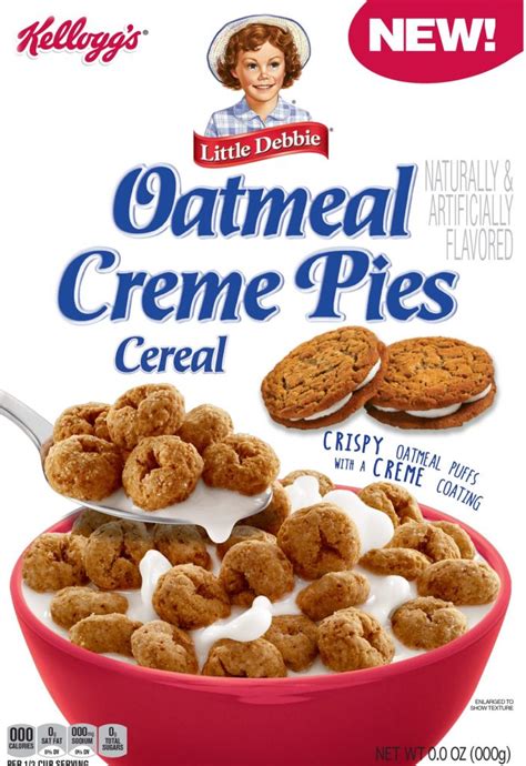 Kellogg’s to Debut Little Debbie Oatmeal Creme Pies Cereal