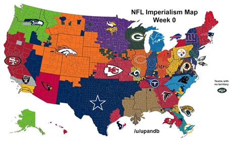 College Football Imperialism Maps - Vivid Maps