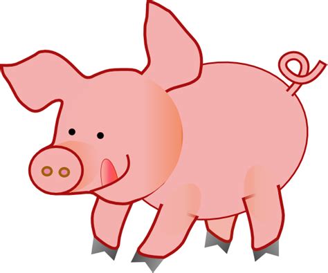 Free Pink Pig Cliparts, Download Free Pink Pig Cliparts png images, Free ClipArts on Clipart Library