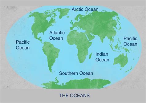 KS1 Geography: Oceans - The oceans of the world - BBC Teach