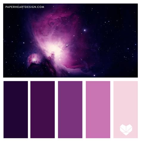 Color Palette: Pleasantly Purple — Paper Heart Design