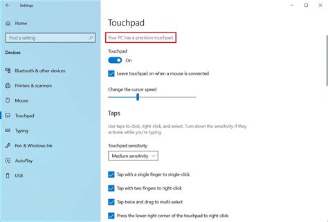 How to customize 'Precision Touchpad' settings on Windows 10 | Windows Central