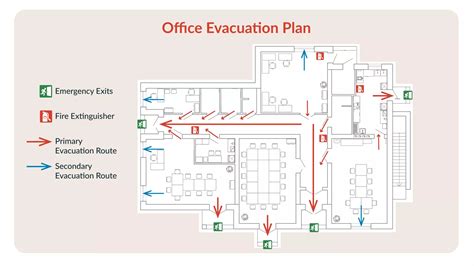 Emergency Evacuation Floor Plan Template - Carpet Vidalondon