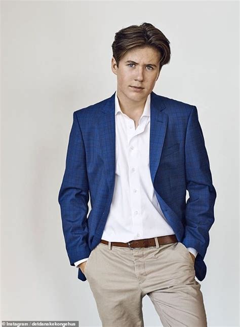 Prince Christian of Denmark, looks dashing in official pictures released for his 15th birthday ...