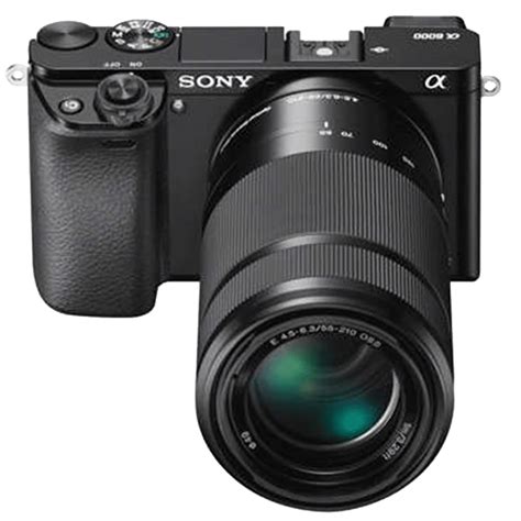 Buy Sony Alpha 24.3 MP Mirrorless Digital SLR Camera with 16 - 50 mm and 55 - 210 mm Zoom Lens ...