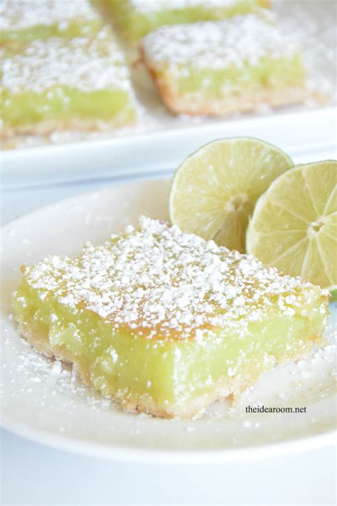 Key Lime Bars - The Idea Room