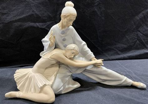 Lladro Porcelain Ballerinas Figurine