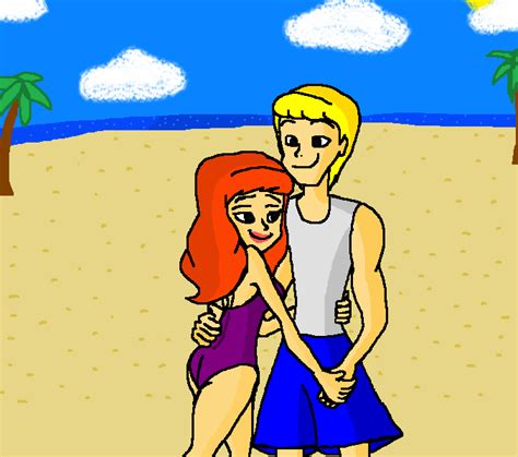 Fred and Daphne Walking in the Beach Together (Scooby Doo) - Scooby-Doo Fan Art (42866654 ...